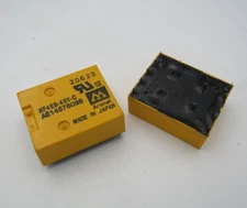 ( 2 PCS )  Aromat NF4EB-48V-C Relays 48VDC General Purpose 4PDT 2A 48V  --  NOS