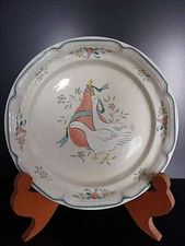 International China Stoneware - Marmalade Strawberry Goose - Salad Plates