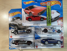 Hot wheels bundle new x 5 classic sports cars Ford GT40 Cobra Lotus Corvette