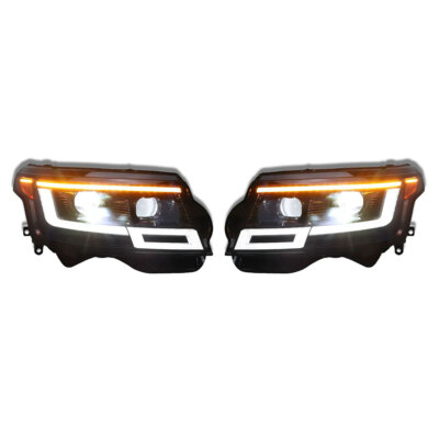 Pair LED HeadlightFor Range Rover Vogue L405 2013-17 Upgrade To 2023 Plug & Play
