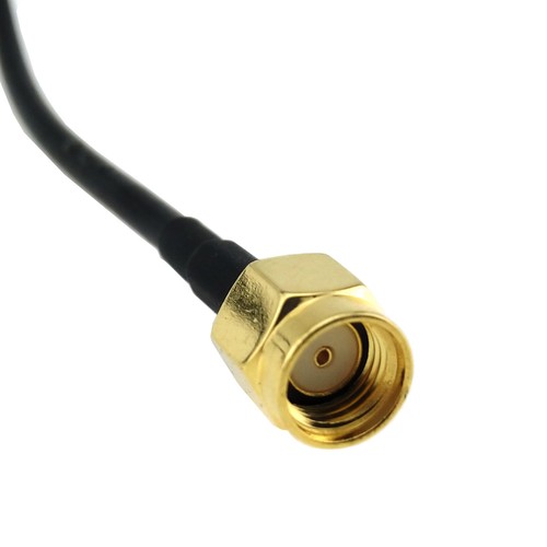 PC Wireless Antenna 6dBi RP-SMA Cable Magnetic Stand AC WiFi BT Range Extender - Picture 5 of 11