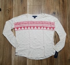 NWT Polo Ralph Lauren Girl's size XL 16 Thermal Top K031