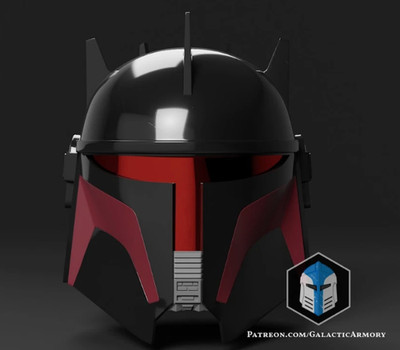Star Wars Moff Gideon Helm 3D gedruckt RAW Kit