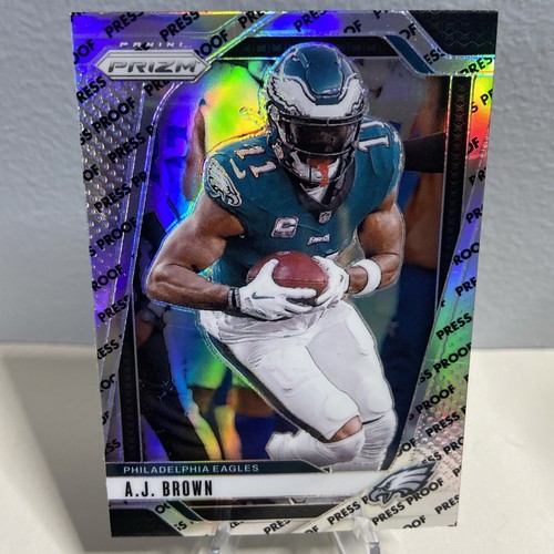 2024 Panini Prizm A.J. Brown Press Proof SSP #233 Eagles