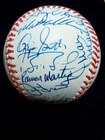 1990 ALL-STAR GAME BASEBALL SIGNED BY (31) INC BONDS, SANDBERG, GWYNN (BECKETT)