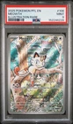 2025 POKEMON PFL EN-PHANTASMAL FLAMES ILLUSTRATION RARE #106 MEOWTH PSA 9