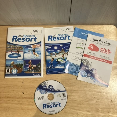 Wii Sports Resort (Nintendo Wii, 2009) CIB TESTED