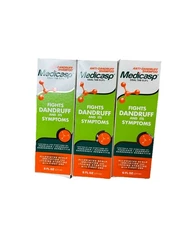 Medicasp 6oz Anti Dandruff Shampoo for Men Women Coal Tar Psoriasis Treatment