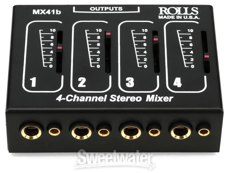 Rolls MX41B Stereo 4-channel Mixer - Image 2 of 4