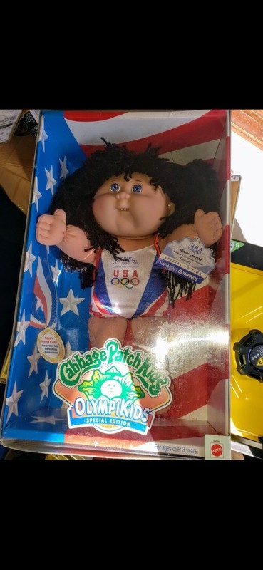 1996 Vintage Olympikids Cabbage Patch Doll Nib