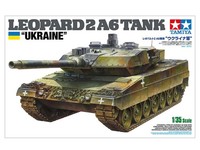 Modell Panzer Leopard 2 A6 Ukraine Tamiya 25207 1/35 Modell Panzer Aktion