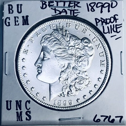 1899 O BU GEM MORGAN SILVER DOLLAR UNC MS+++ U.S. MINT RARE COIN 6767