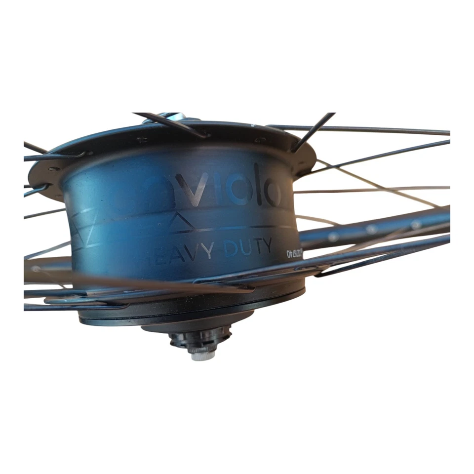 ENVIOLO Heavy Duty Komplettrad 27,5 Zoll Disc 25 mm Schwarz DT Swiss Speiche NEU - Bild 4 von 4