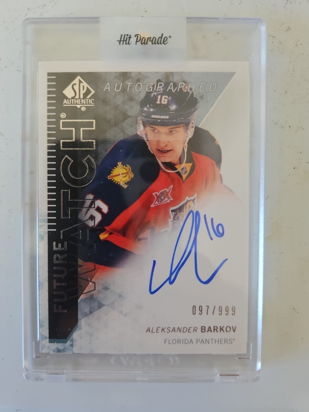 Aleksander Barkov  2013-14 SP Authentic Future Watch /999 Rookie Auto RC #316 HP