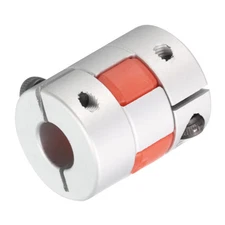 Aluminum Shaft Coupling 8mm to 8mm Bore L25xD20 Flexible Coupler Joints