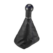 Blue 5 Speed Manual Gear Shift Knob Stick Shifter Lever Head Ball For Vw Golf