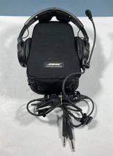Bose A20 Aviation Headset Dual GA Plug with Bluetooth + Soft Case