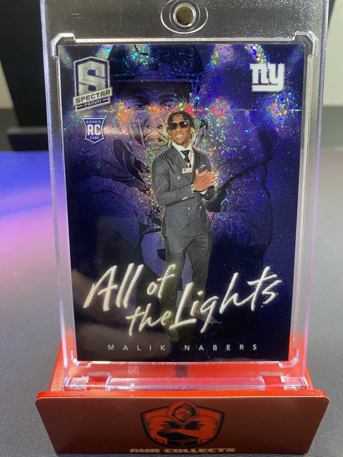 2024 Spectra MALIK NABERS ALL OF THE LIGHTS CASE HIT SSP CLEAN🧼INVEST📈GIANTS