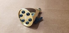 Single Function Solid Metal Brass Plated Shower Head ANSI. 112.18.1 2.5 GPM