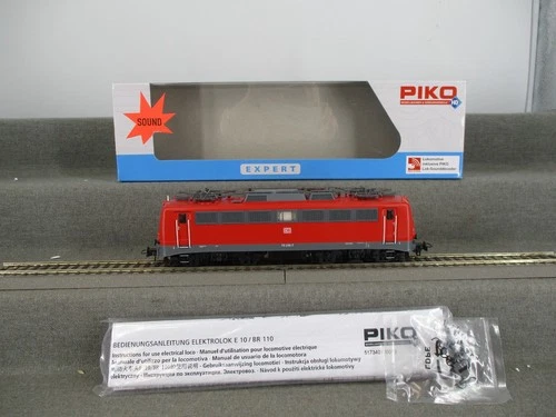 Piko H0 51734 Elektrolok BR110 Digital DSS DCC Vollsound Ep. V der DB in OVP