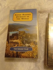 Two VHS Reader's Digest Scenic Railway Journeys Around The World VHS Videos VGC