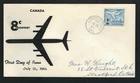 Canada #430 8¢ surchg Jet McGuffin  cachet FDC - London Ontario cancel