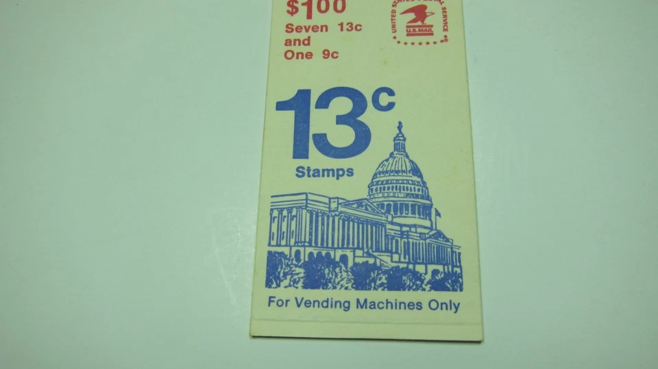 U.S. Stamp Booklets Scott # BK131 & # BK132 (13c Flag over Capitol). - Image 3 of 4