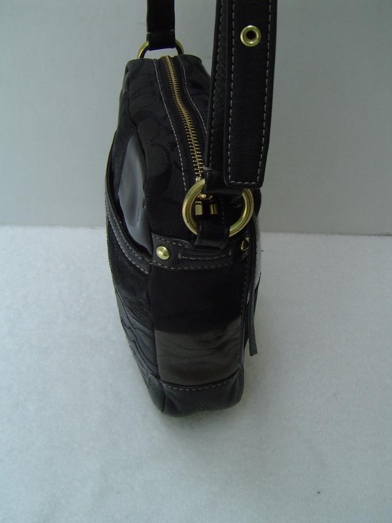 AUTHENTIC COACH HAMPTON SIGNATURE PYTHON PATCHWOR… - image 6