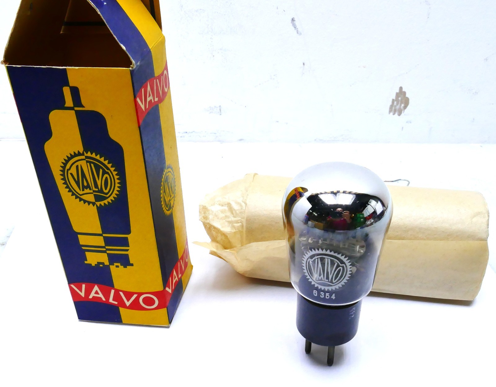 Valvo G354 Röhre NOS Radio Verstärker Tube Störstrahlbegrenzer DP I733