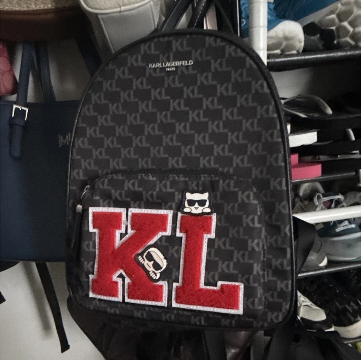 Karl Lagerfeld Red Bags & Handbags for Women for sale | eBay display picture 1
