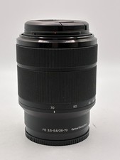 SONY E-MOUNT SEL2870 28-70mm FE 1:3.5-5.6 OSS LENS - GOOD - 28-70 mm