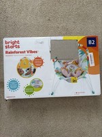 Bright Starts Rainforest Vibes Soothing Vibrations Baby Bouncer Infant Seat
