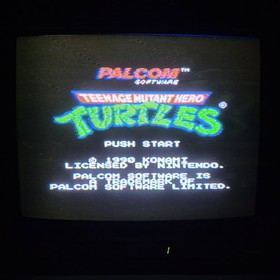 Teenage Mutant Hero Turtles - Nintendo NES Cartridge -  PAL B - EEC