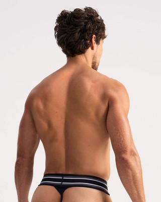 TEAMM8 Locker Room Thong   Jet | Men's Athletic Thong Underwear