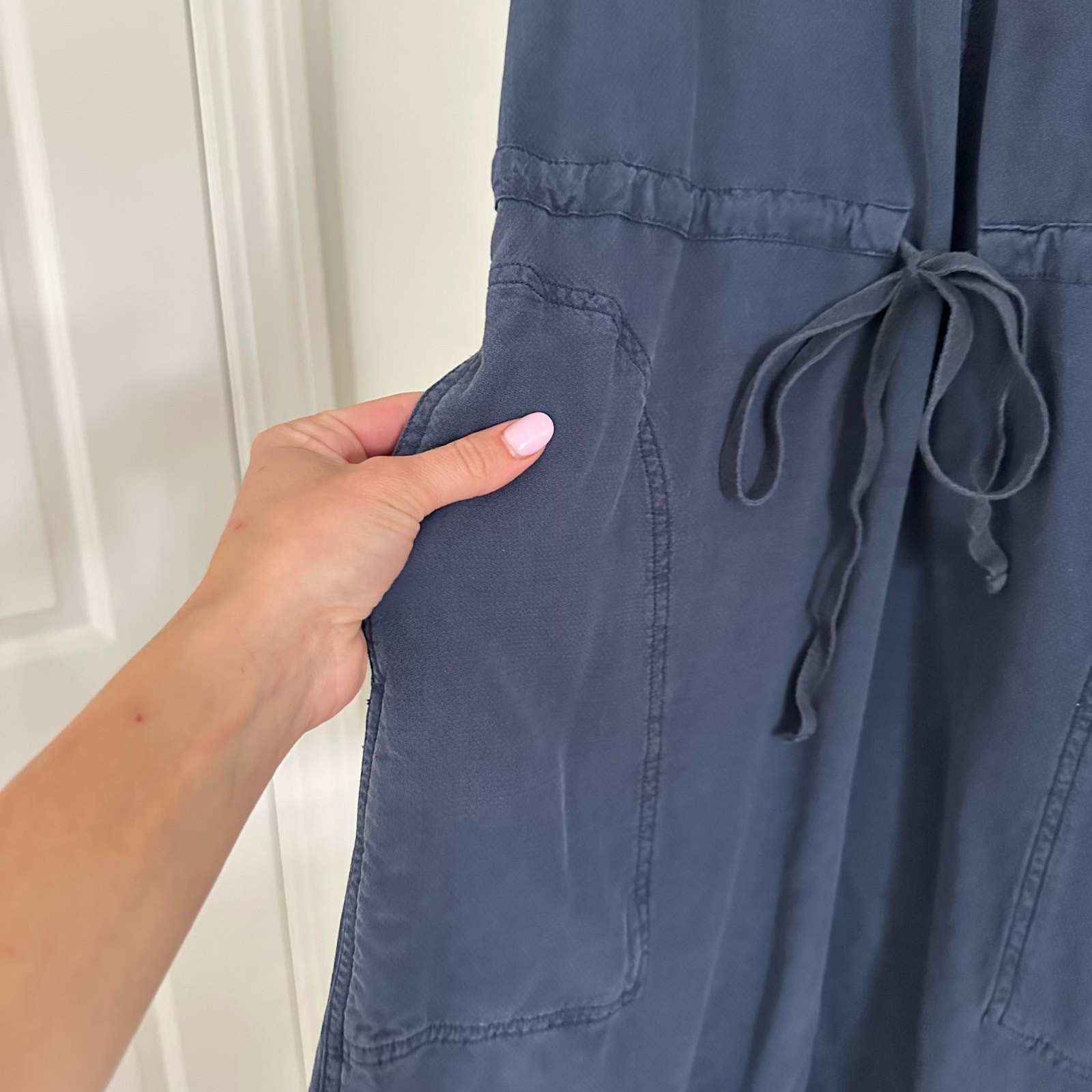 Splendid Sutton Long Sleeve Drawstring Waist Blou… - image 5