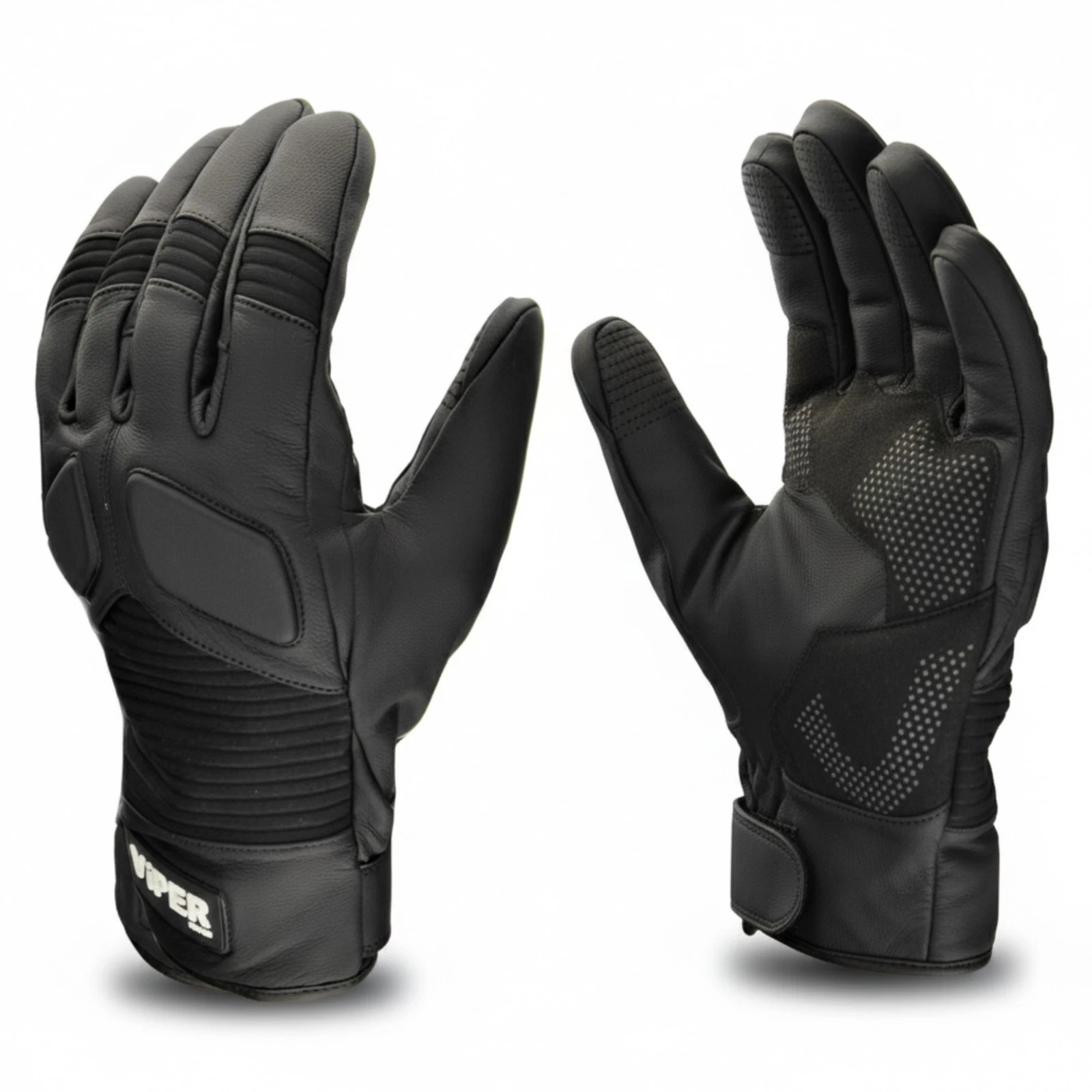 ViPER Motorbike Leather Gloves Waterproof CE Approved Motorcycle Textile Gloves
Opens in a new windo