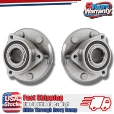 Pair Front Wheel Hub & Bearing ASSY For CHEVROLET TRAVERSE 2009 - 2017