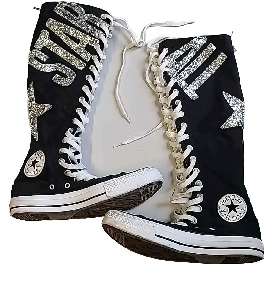 Converse Chuck Taylor Knee High Tall Sneakers SZ 7 Women XX Converse Chuck Taylor Knee High Tall Sneakers SZ 7 Women XX