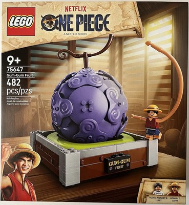 LEGO One Piece Gum-Gum Fruit 75647 482 Pieces Building Set New & Sealed
