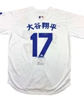 Shohei Ohtani SIGNED Los Angeles Dodgers Custom Kanji Baseball Jersey w/ PSA COA