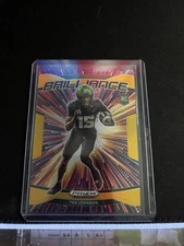 2025 Prizm Draft Picks Tez Johnson Brilliance Gold RC /10