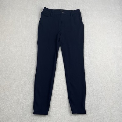 Talbots Soho 5 Pocket Jegging Pants Womens 2 (28x27) Navy Stretch Ponte Slimming