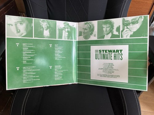 NEW LIMITED EDITION ROD STEWART ULTIMATE HITS DOUBLE ZOETROPE PICTURE DISC VINYL - Foto 3 di 4