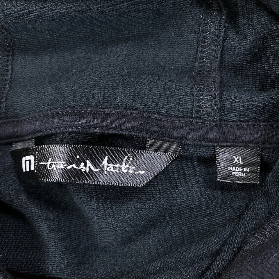 Sudadera con Capucha Travis Mathew Para Hombres XL Negra Ligera Pullover con Capucha Golf Sudadera Foto 4 de 4