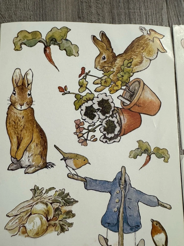 Colorbok Sticker Sheet ~ Beatrix Potter/Peter Rabbit “Storytime” - Image 3 of 4