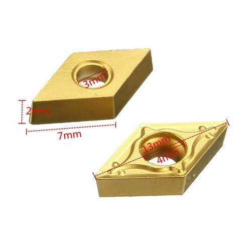 2022 Carbide Inserts Turning Tool Accessories CNC DCMT21.52 For SDJCR (P.) - Picture 2 of 9