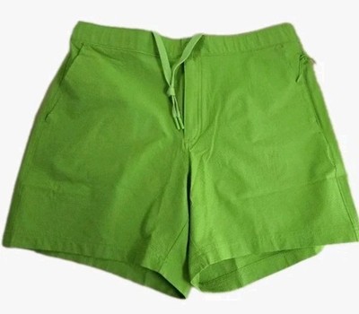 VRST Men's 6  Green Pulse Seersucker Resort Shorts Size Large NWT Originally $68