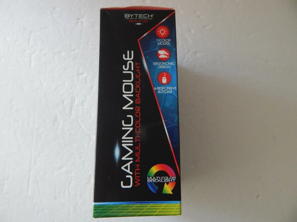 Bytech Multi-Color Backlight Gaming Mouse With 6 Buttons New - Image 2 of 4