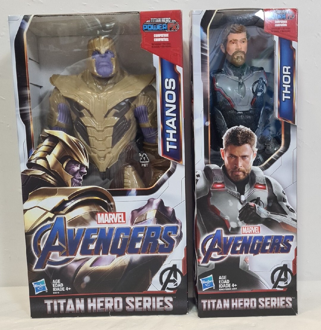 Marvel Avengers Endgame Titan Hero Series Thanos Thor 12