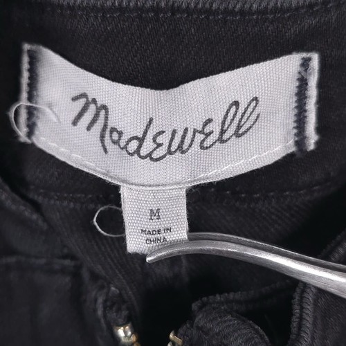 MADEWELL Skinny Denim Overall in Lunar Wash Jumpsuit Größe MEDIUM - Bild 5 von 15